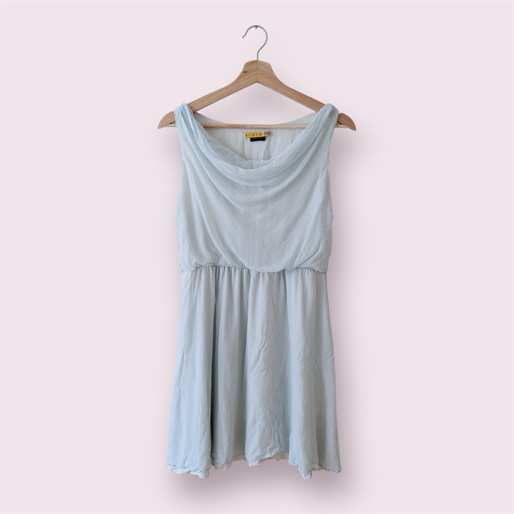 Alice + Olivia Silk Cocktail Dress